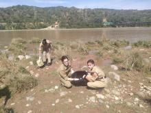 NCC JW & SW cadets of 2JK girls bn  NCC  celebrated WORLD EARTH DAY.They  participated in Cleanliness drive at Jammu Tawi under PUNEET SAGAR ABHIYAAN.(2023)